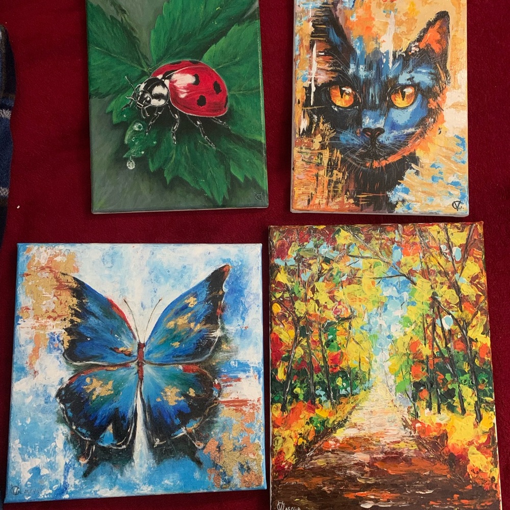 Butterfly. Original acrylic art